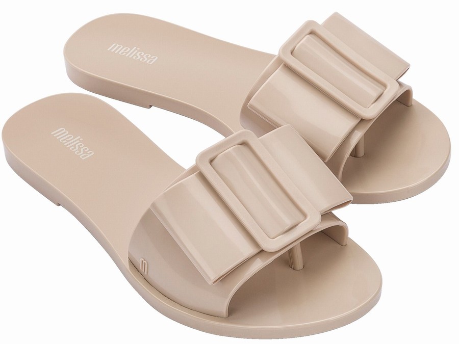 Chanclas De Baño Melissa Babe Sage Mujer - Marrones - Argentina HOI-768541